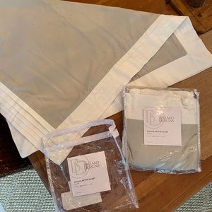 Ballard Designs Sophia Shams in Spa (pair)